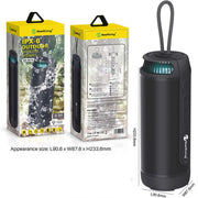 NewRixing NR9015 14W Portable IPX6 Water-resistant TWS Stereo Bluetooth Speaker(Blue)