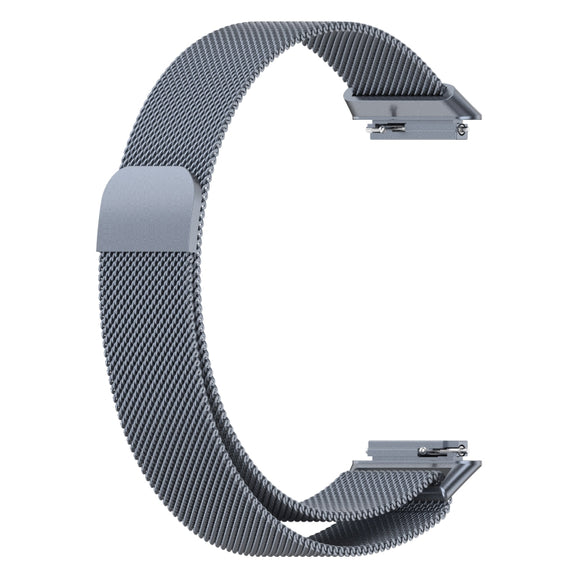 For Huawei Band 7 Milan Magnetic Watch Band(Gray)