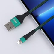 ENKAY ENK-CB118 1m USB 3.0 to 8 Pin 3A Fast Charging Sync Data Cable(Grey)
