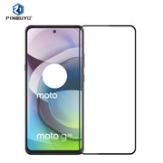 For Motorola Moto E32 PINWUYO 9H 2.5D Full Screen Tempered Glass Film(Black)