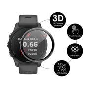 1 PC Compatible with Garmin Compatible witherunner 255S ENKAY Hat-Prince 3D Full Coverage Soft PC Edge + PMMA HD Screen Protector Film