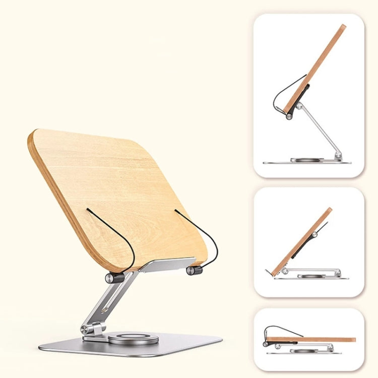 Boneruy R02 360 Degree Rotating Laptop Stand Read Book Holder