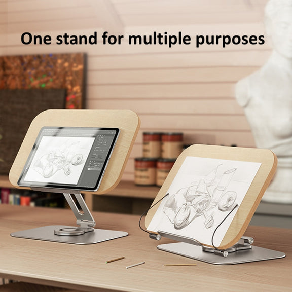 Boneruy R02 360 Degree Rotating Laptop Stand Read Book Holder