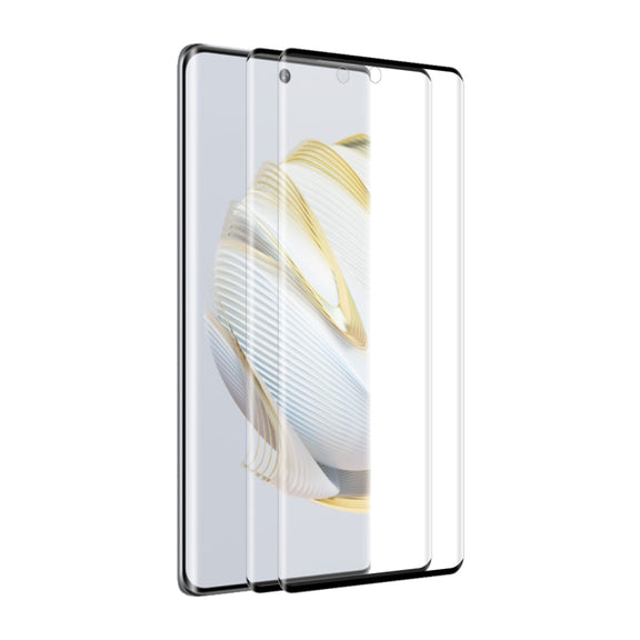 2 PCS For Huawei Nova 10 ENKAY 3D Heat Bending Tempered Glass Film