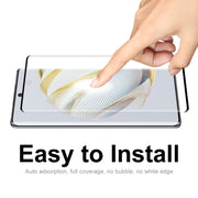 2 PCS For Huawei Nova 10 ENKAY 3D Heat Bending Tempered Glass Film