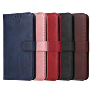For Samsung Galaxy A53 5G JUNSUNMAY Calf Texture Leather Phone Case(Pink)