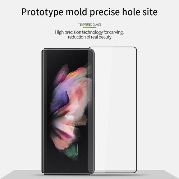 For Samsung Galaxy Z Fold4 MOFI 9H 2.5D Full Screen Tempered Glass Film(Black)