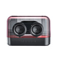 K9 Transparent RGB Portable Wireless Bluetooth Speaker Support AUX FM TF Card(Black) - Desktop Speaker by PMC TechLife | Online Shopping South Africa | PMC TechLife