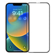 For iPhone 14 PINWUYO 9H 2.5D Full Screen Tempered Glass Film(Black) - iPhone 14 Tempered Glass by PINWUYO | Online Shopping South Africa | PMC TechLife | Buy Now Pay Later Mobicred