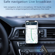 BR06 Bluetooth 5.0 Receiver Speaker Amplifier Car Hands-free