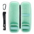 For JBL Flip 6 Portable Storage Box Case(Black Green) - Protective Case by PMC TechLife | Online Shopping South Africa | PMC TechLife