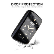 For Xiaomi Mi Band 7 Pro ENKAY Hat-Prince Full Coverage Electroplated TPU Screen Protection Case(Rose Gold) - Watch Cases by ENKAY