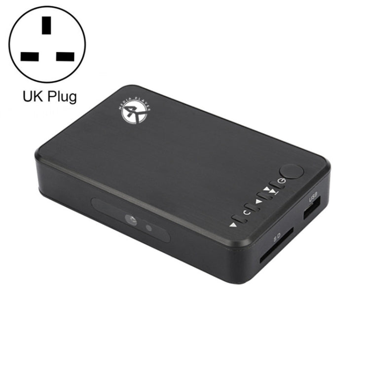X16 4K Media Player Horizontal And Vertical Screen Video Advertising AD Player, Auto Looping Playback(UK Plug)