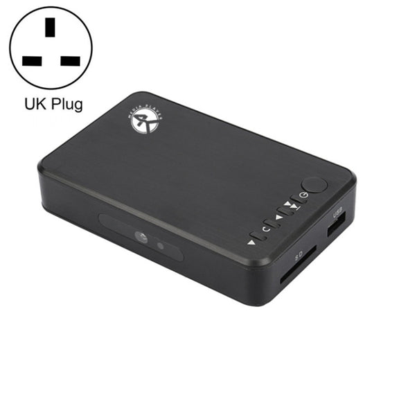 X16 4K Media Player Horizontal And Vertical Screen Video Advertising AD Player, Auto Looping Playback(UK Plug)