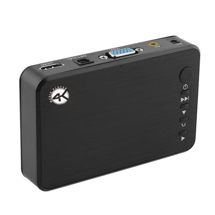 X16 4K Media Player Horizontal And Vertical Screen Video Advertising AD Player, Auto Looping Playback(UK Plug)