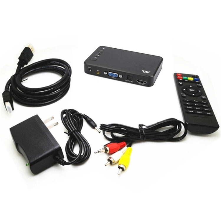 X12 1080P Media Player Horizontal And Vertical Screen Video Advertising AD Player(EU Plug)