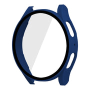 For Samsung Galaxy Watch5 40mm ENKAY Hat-Prince Full Coverage PC Frame + 9H Tempered Glass Case(Dark Blue) - Watch Cases by ENKAY