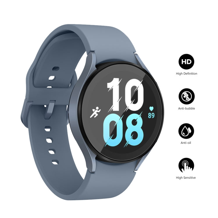 1 PCS For Samsung Galaxy Watch5 44mm ENKAY Hat-Prince Full Screen Coverage TPU Soft Film