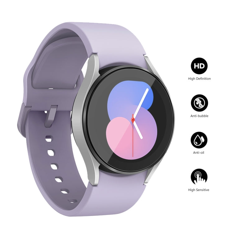 1 PCS For Samsung Galaxy Watch5 40mm ENKAY Hat-Prince Full Screen Coverage TPU Soft Film