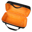 For JBL Partybox on-the-GO Bluetooth Speaker Carry Bag Storage Box Case(Black + Orange) - Protective Case by PMC TechLife | Online Shopping South Africa | PMC TechLife