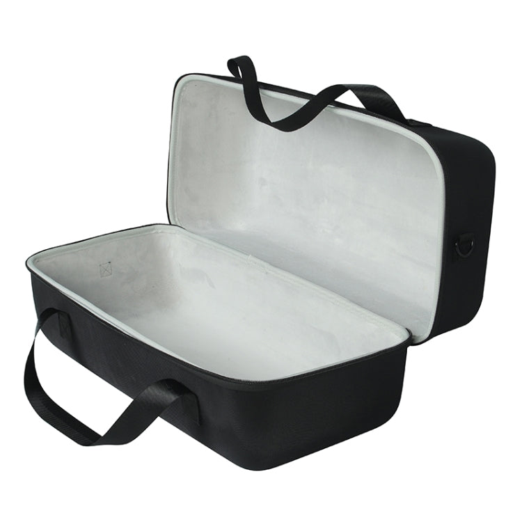 For JBL Partybox on-the-GO Bluetooth Speaker Carry Bag Storage Box Case(Black + Orange)