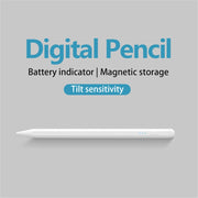 Tablet Phone Universal Capacitive Stylus For iPad Mini6/Mini5/Air3 10.5/Pro 11/Air4 10.9/ 10.2 /Pro  12.9 (White)