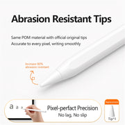 Tablet Phone Universal Capacitive Stylus For iPad Mini6/Mini5/Air3 10.5/Pro 11/Air4 10.9/ 10.2 /Pro  12.9 (White)