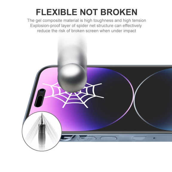 5 PCS ENKAY Full Glue Explosion-proof Hydrogel Film For iPhone 14 Pro
