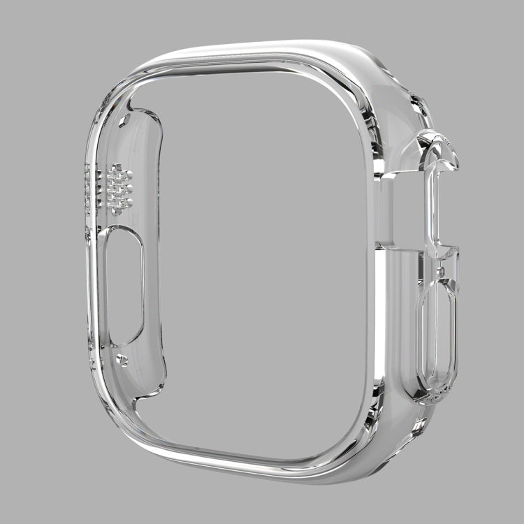 For Apple Watch Ultra / Ultra 2 49mm ENKAY 2 in 1 PC Case + Full Coverage 9H Tempered Glass Film(Transparent) - Watch Cases by ENKAY