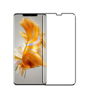 For Huawei Mate 50 Pro PINWUYO 9H 3D Hot Bending Tempered Glass Film(Black)