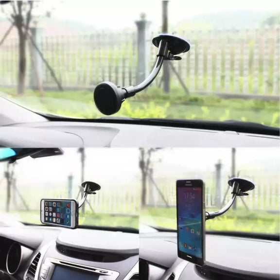 HRT-RGCT Universal 360 Degree Rotating Car Windshield Magnetic Phone Holder Accessories