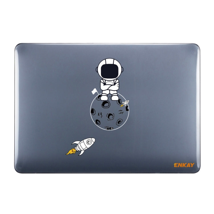 For MacBook Air 13.6 inch  A2681 ENKAY Hat-Prince Spaceman Pattern Protective Crystal Case Cover Hard Shell(Spaceman No.4)