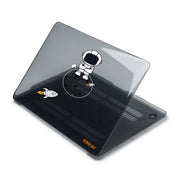 For MacBook Air 13.6 inch  A2681 ENKAY Hat-Prince Spaceman Pattern Protective Crystal Case Cover Hard Shell(Spaceman No.4)