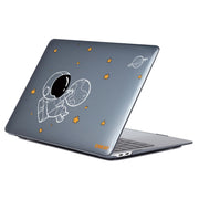 For MacBook Air 13.6 inch  A2681 ENKAY Hat-Prince Spaceman Pattern Protective Crystal Case Cover Hard Shell(Spaceman No.5)