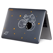 For MacBook Air 13.6 inch  A2681 ENKAY Hat-Prince Spaceman Pattern Protective Crystal Case Cover Hard Shell(Spaceman No.5)