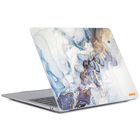 For MacBook Air 13.6 2022/2024 A2681 (M2) / A3113 (M3) ENKAY Hat-Prince Streamer Series Protective Crystal Case Cover Hard Shell(Streamer No.1)