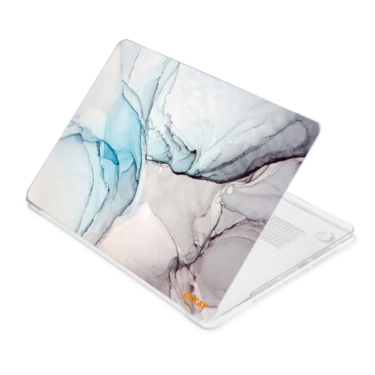 For MacBook Air 13.6 2022/2024 A2681 (M2) / A3113 (M3) ENKAY Hat-Prince Streamer Series Protective Crystal Case Cover Hard Shell(Streamer No.3)