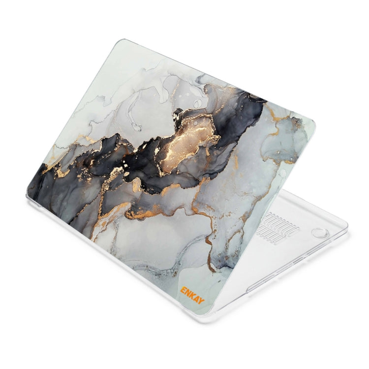 For MacBook Air 13.6 2022/2024 A2681 (M2) / A3113 (M3) ENKAY Hat-Prince Streamer Series Protective Crystal Case Cover Hard Shell(Streamer No.4)