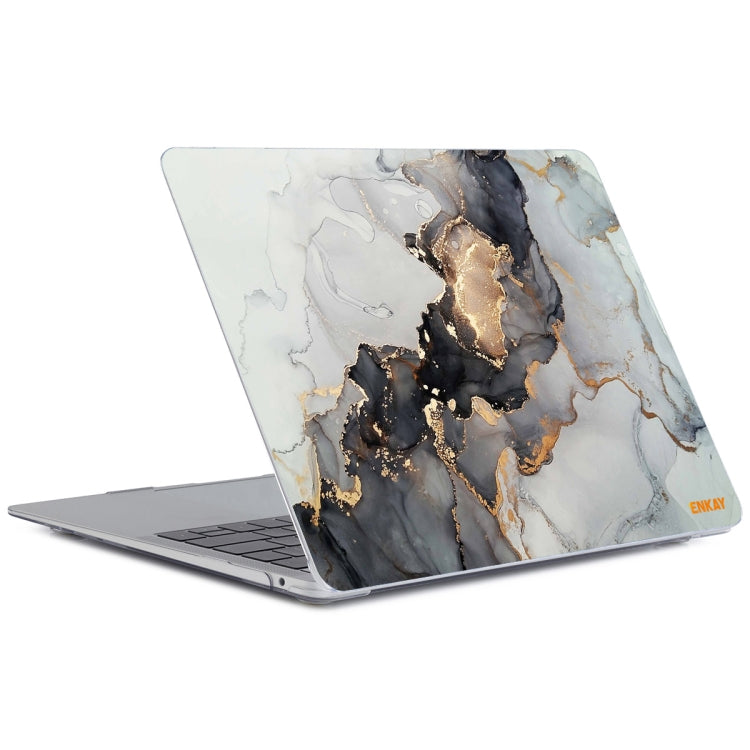 For MacBook Air 13.6 2022/2024 A2681 (M2) / A3113 (M3) ENKAY Hat-Prince Streamer Series Protective Crystal Case Cover Hard Shell(Streamer No.4)