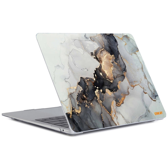 For MacBook Air 13.6 2022/2024 A2681 (M2) / A3113 (M3) ENKAY Hat-Prince Streamer Series Protective Crystal Case Cover Hard Shell(Streamer No.4)