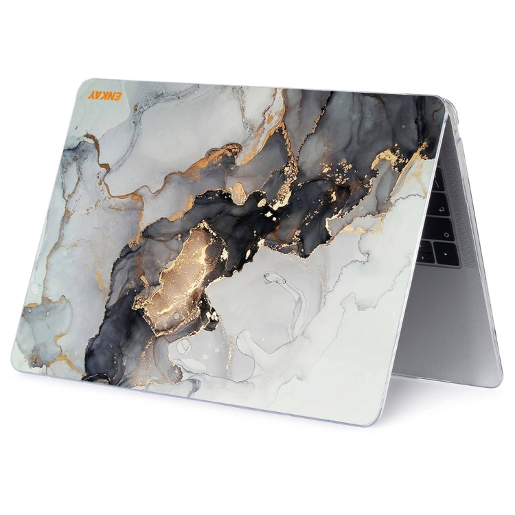 For MacBook Air 13.6 2022/2024 A2681 (M2) / A3113 (M3) ENKAY Hat-Prince Streamer Series Protective Crystal Case Cover Hard Shell(Streamer No.4)