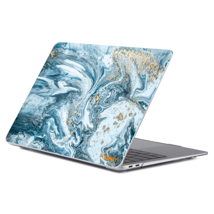 For MacBook Air 13.6 inch  A2681 ENKAY Hat-Prince Streamer Series Protective Crystal Case Cover Hard Shell(Streamer No.5)