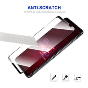 For Asus Rog Phone 6 / 6D / 6 Pro 2pcs ENKAY Full Glue 0.26mm 9H 2.5D Tempered Glass Full Film