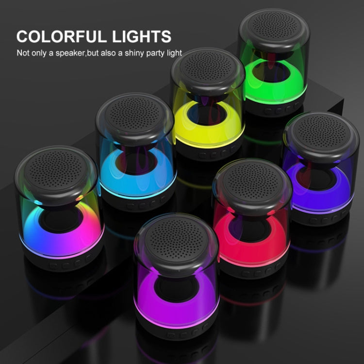ENKAY Hat-Prince Portable RGB Light Wireless Bluetooth Speaker, Size:L