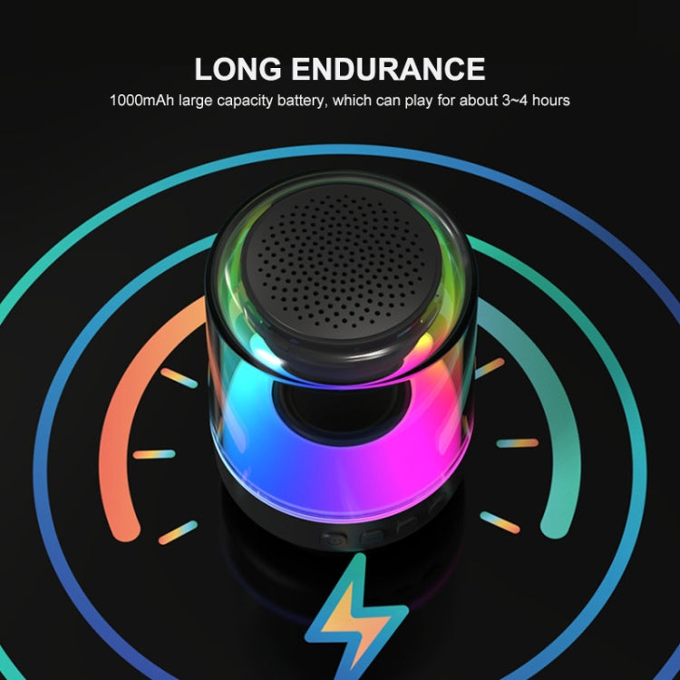 ENKAY Hat-Prince Portable RGB Light Wireless Bluetooth Speaker, Size:L