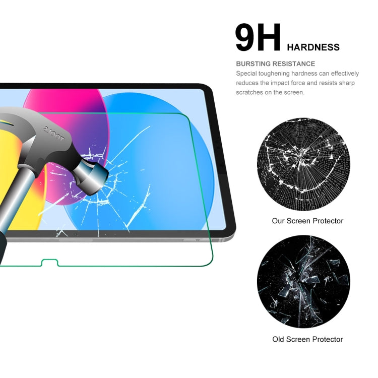 For iPad 2025 / 2022 ENKAY 0.33mm Explosion-proof Anti-Scratch Tempered Glass Film