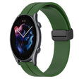 For Amazfit GTR 3 22mm Solid Color Magnetic Clasp Silicone Watch Band(Army Green) - free shipping - PMC TechLife - Order now!