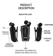 Fineblue F-V3 Bluetooth 4.1 Wireless Stereo Bluetooth In-Ear Earphone Mini Headset White