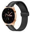 For Honor Watch GS 3 22mm Folding Magnetic Clasp Silicone Watch Band(Black+Grey) - free shipping - PMC TechLife - Order now!