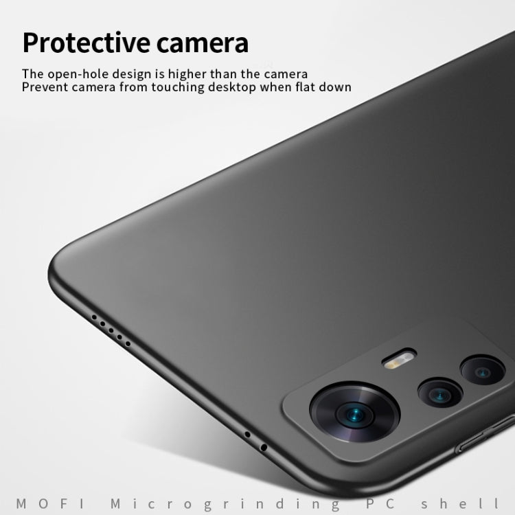 For Xiaomi 12T / Redmi K50 Ultra MOFI Micro Frosted PC Ultra-thin Hard Case(Red)